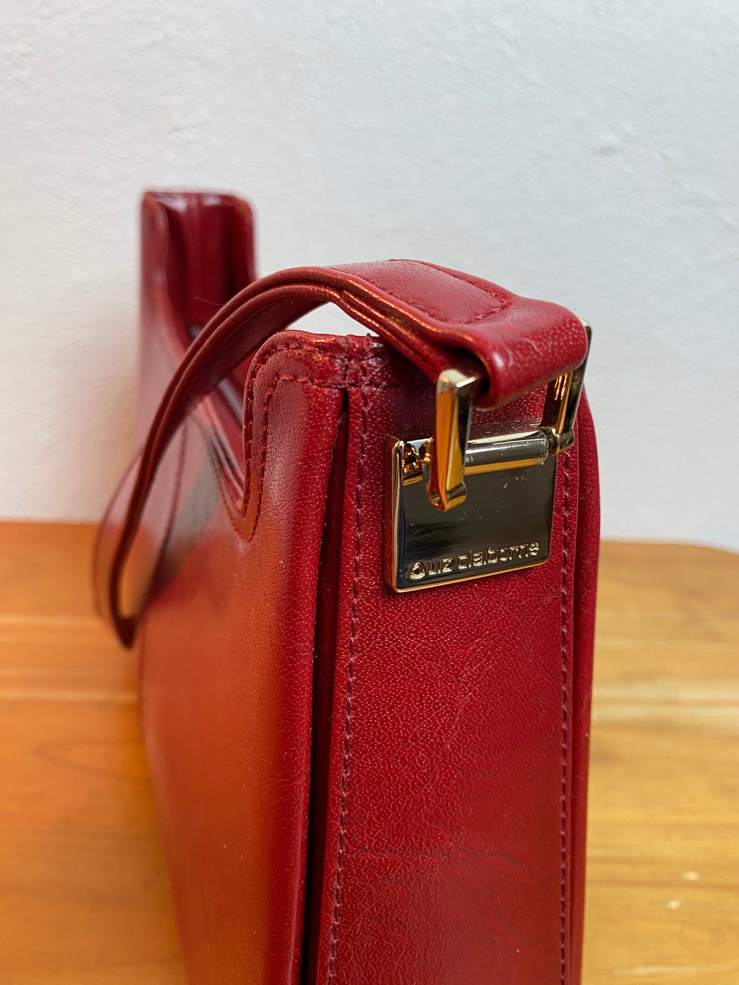 Liz Claiborne Red Shoulder Bag *Read Description*