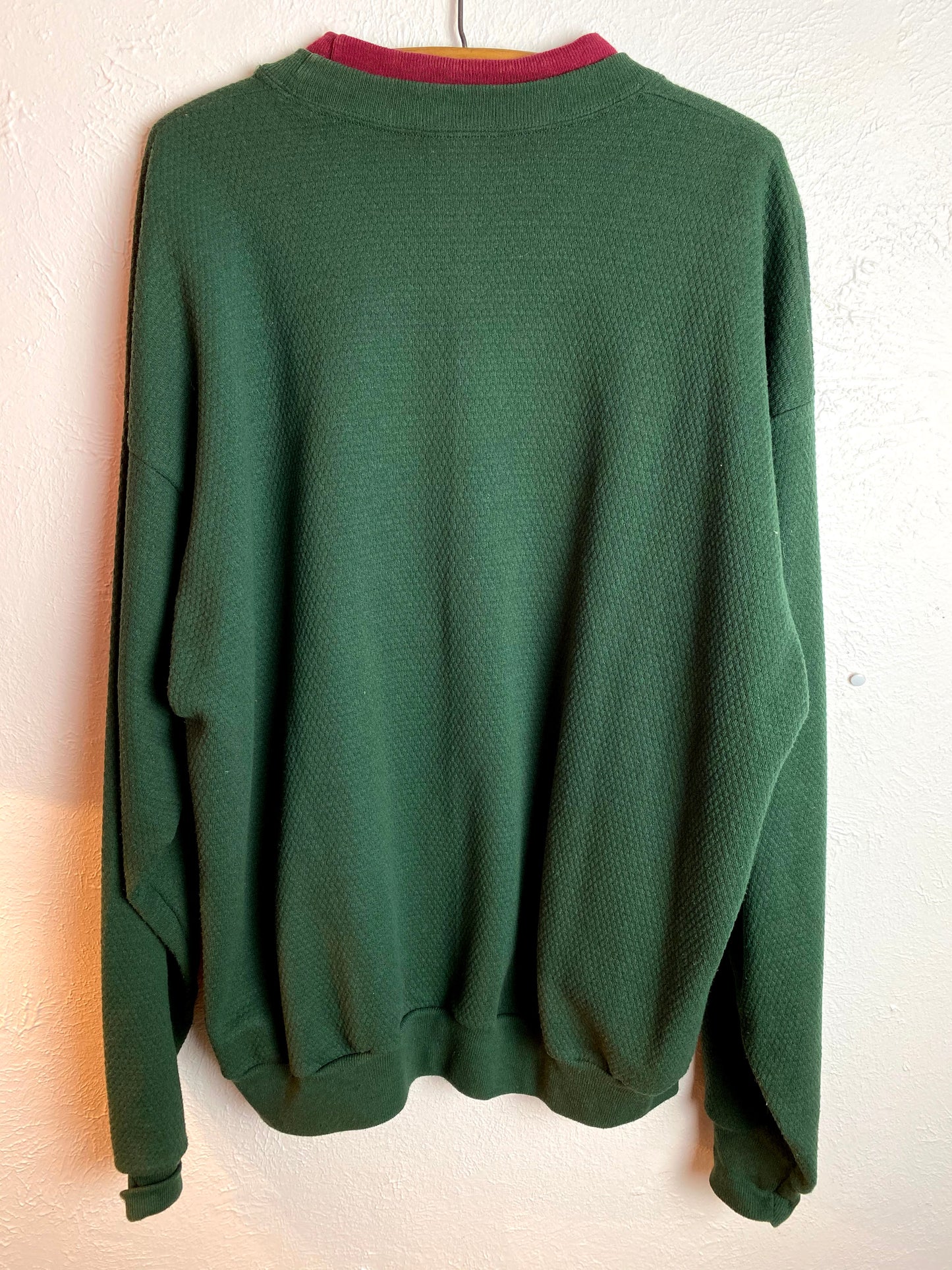 80's MC Energy Double Collar Fall Sweater