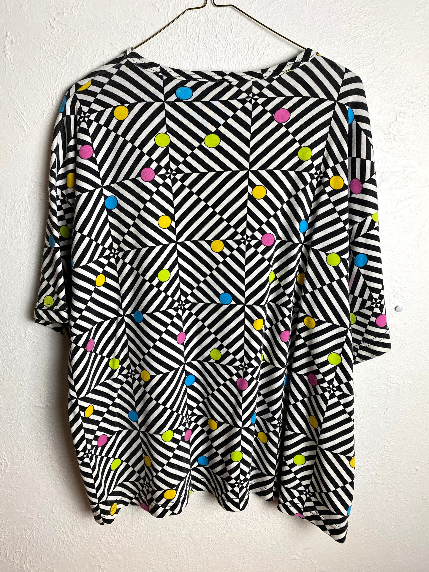 80's Mooncraft Trippy Striped Shirt