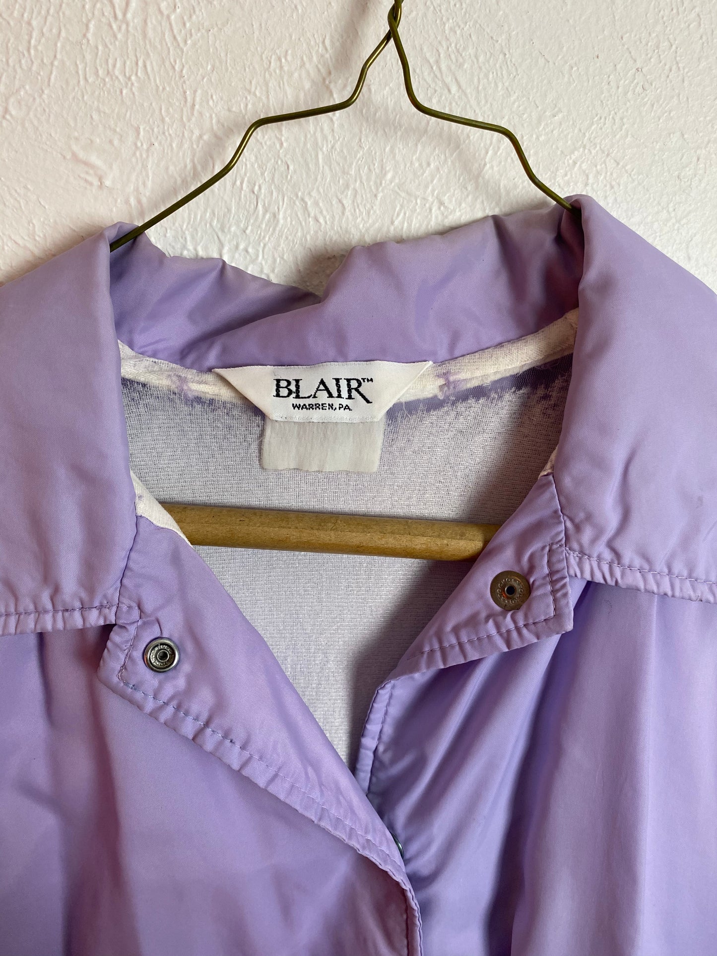 Vintage Blair Lilac Windbreaker