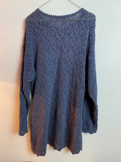 Two Twenty Loose Knit Grey Sweater