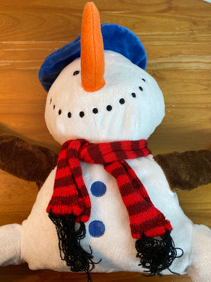 Huggable Snowman Plush Toy