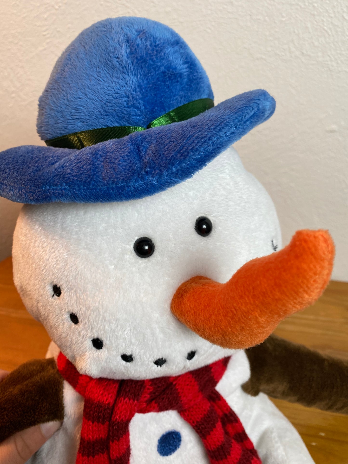 Huggable Snowman Plush Toy