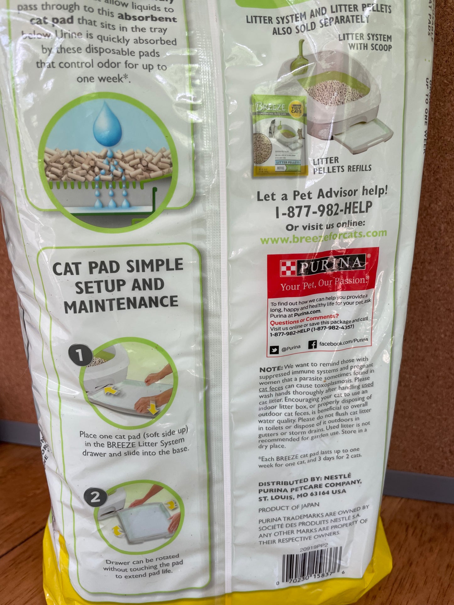 Tidy Cats Breeze Pads for Litter Box