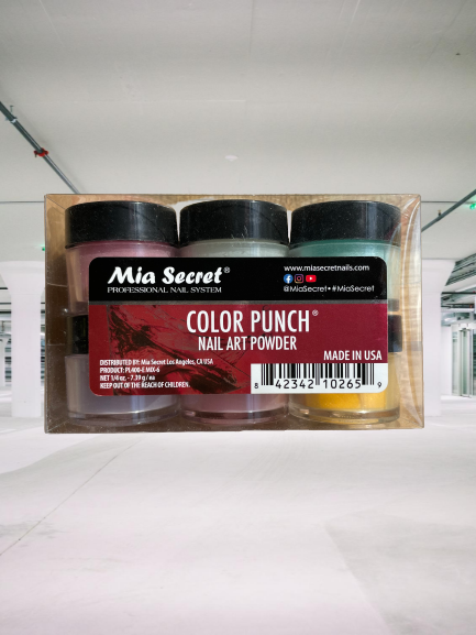 Mia Secret Color Punch Nail Powder Set