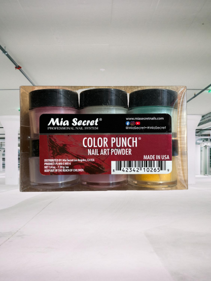 Mia Secret Color Punch Nail Powder Set