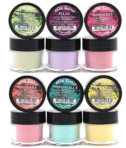 Mia Secret Color Punch Nail Powder Set